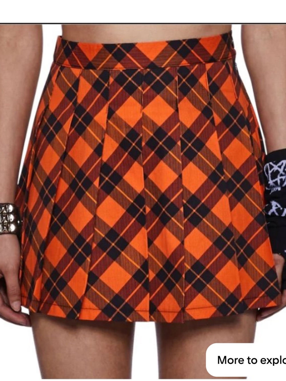 Plaid Schoolgirl Skirt